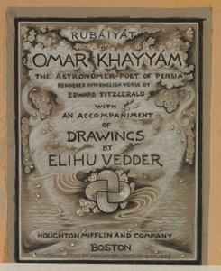 (Ilustracja do Rubáiyát Omara Khayyáma) Strona tytułowa autorstwa Elihu Vedder