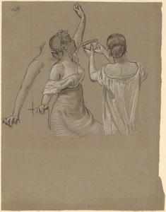 biesiadnicy dionizyjscy autorstwa Elihu Vedder