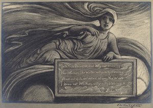 We Wszechświat, koniec XIX-początek XX wieku. autorstwa Elihu Vedder