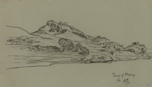 Podróż po Nilu, Tmui z Ptolemeusza, 1890. autorstwa Elihu Vedder