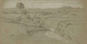 Pejzaż rzymski, ok. 1900. autorstwa Elihu Vedder