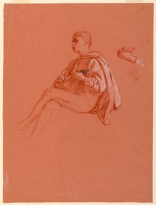 Studium do „Pikniku Florenckiego” autorstwa Elihu Vedder