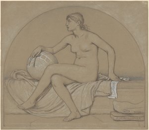 Studia dla "Astronomii" autorstwa Elihu Vedder