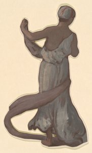 Studium dla greckich dziewcząt kąpiących się, c. 1872. autorstwa Elihu Vedder