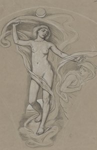 Ucz się dla Luna autorstwa Elihu Vedder