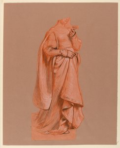 Studium do "Procesji Ślubnej" autorstwa Elihu Vedder