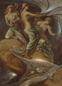 Losy zbierające się w gwiazdach autorstwa Elihu Vedder