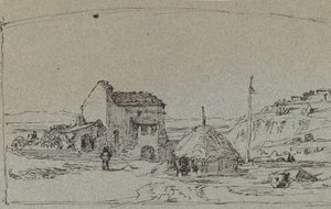Toskania, ok. 1858. autorstwa Elihu Vedder