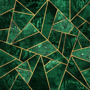 Szmaragdowo-złota geometria
