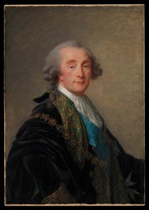 Aleksander Karol Emanuel de Crussol-Florensac (1743-1815) autorstwa Elisabeth Louise Vigee Lebrun