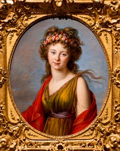 Portret hrabiny von Kagenek jako Flore