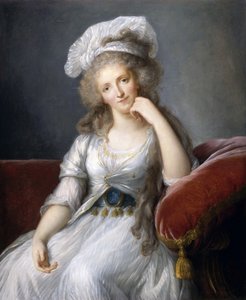 Louise Marie Adelaide de Bourbon-Penthièvre, księżna Orleanu autorstwa Elisabeth Louise Vigee-Lebrun