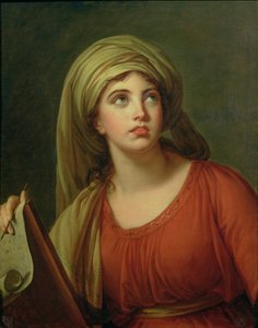 Portret Emmy Hart (ok.1765-1815) później Lady Hamilton, jako Sybilli, ok.1792