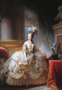 Portret Marii Antoniny (Wiedeń) autorstwa Elisabeth Louise Vigee Lebrun