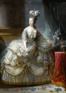 Portret królowej Marii Antoniny z Francji 1755-1793 autorstwa Elisabeth Louise Vigee Lebrun