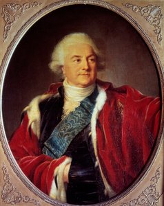 Portret Stanisława Augusta Poniatowskiego (1732-1798) Króla Polski Obraz Marie Elisabeth Louise Vigee Le brun (lub Vigee-Lebrun lub Vigee Lebrun) (1755-1842) 1797 nd. 0,93x0,74 m Muzeum zamkowe w Wersalu autorstwa Elisabeth Louise Vigee Lebrun