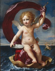 Amor triumfujący na morzu Amorino Medici, 1661.