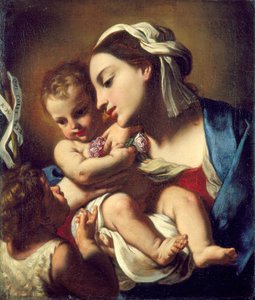 Madonna z Dzieciątkiem z Dzieciątkiem Św. Jan, 1664.