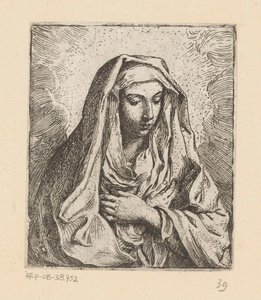Maria autorstwa Elisabetta Sirani