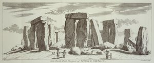 „Północno-zachodnia perspektywa Stone Henge”, 1725