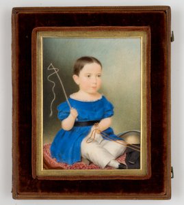 Stephen Salisbury III (1835-1905) 1838 (wc na kości słoniowej) autorstwa Eliza Goodridge