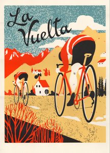 La Vuelta, 2015 (sitodruk)
