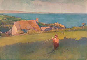 „Przez Mounts Bay”, c1880 autorstwa Elizabeth Adela Forbes