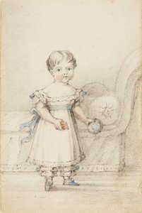 Królowa Wiktoria jako dziecko autorstwa Elizabeth Keith née Lindsay Heathcote