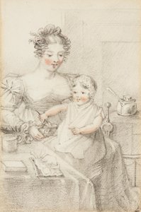 Królowa Wiktoria jako dziecko autorstwa Elizabeth Keith née Lindsay Heathcote