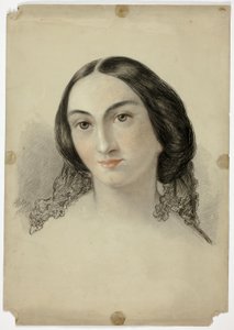 Głowa portretu kobiecego autorstwa Elizabeth Murray