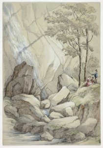 Wodospad Powerscourt autorstwa Elizabeth Murray