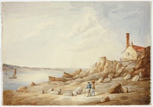 Skalistym brzegu autorstwa Elizabeth Murray