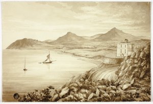 Val of Shanganagh, Dun Laoghaire, z łodziami autorstwa Elizabeth Murray