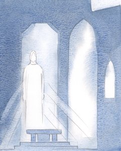 Wszystkie dobre rzeczy i wszystkie dary i wiedza w modlitwie przychodzą do nas przez Chrystusa, 2000 (w/c na papierze) autorstwa Elizabeth Wang