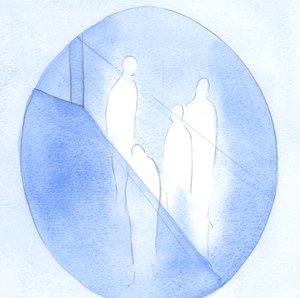 Całe dobro, które widzę i wyczuwam w znanych mi osobach, jest darem od Boga; każdy dobry czyn lub gest pochodzi od Niego, 2000 (w/c na papierze) autorstwa Elizabeth Wang