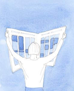 Wydawcy katoliccy ponoszą wielką odpowiedzialność za dostrzeżenie, że na ich łamach dominuje prawda, a nie fałsz, herezja czy przeinaczenie, 2003 (w/c na papierze) autorstwa Elizabeth Wang