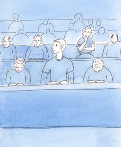 Chrystus uwielbia przebywać z nami w Komunii Świętej, ale tak niewielu z nas pozdrawia Go, kocha Go lub proponuje Mu służyć, 2004 (w/c na papierze) autorstwa Elizabeth Wang