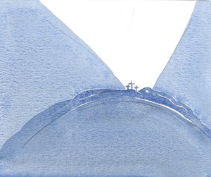 W swojej pokorze Chrystus Pan nasz i Bóg został pochowany w ziemi, która przez Niego powstała, 2000 (w/c na papierze) autorstwa Elizabeth Wang