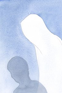 Matka Boża wyjaśniła: „Jestem twoją Matką” i matką każdego człowieka; Jej miłość nie jest szczególnym przywilejem, ale faktem., 2001 (w/c na papierze) autorstwa Elizabeth Wang