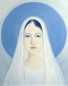 Najświętsza Maryja Panna, Matka Boża z Harpenden autorstwa Elizabeth Wang