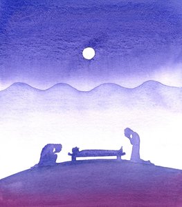 Pierwsza śmierć, 2001 (w/c na papierze) autorstwa Elizabeth Wang
