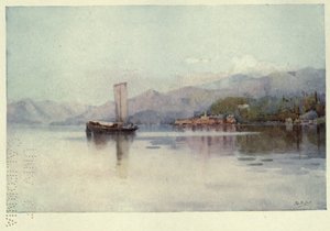 Bellagio, Lago di Como, ilustracja z „Włoskich jezior” Richarda Bagot
