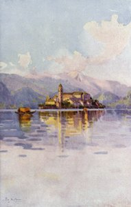 Wyspa San Giulio, Jezioro Orta (kolor lito)
