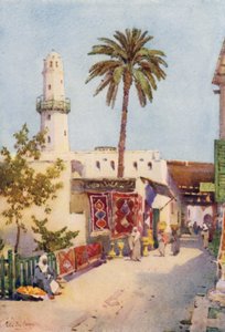 Bazar, Assuan (kolor lito)