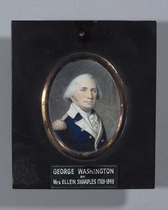 Jerzy Waszyngton, prawdopodobnie 1803 (akwarela na kości słoniowej)