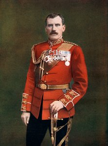 Generał dywizji Hector Archibald MacDonald, żołnierz brytyjski, 1902.