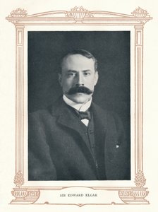 Sir Edward Elgar, 1895. autorstwa Elliott and Fry