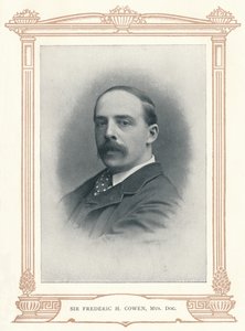 Sir Frederic H. Cowen, Mus. Dok., 1910. autorstwa Elliott and Fry