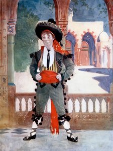 Edmund Payne w Toreadorze, ok. 1902. autorstwa Ellis and Walery