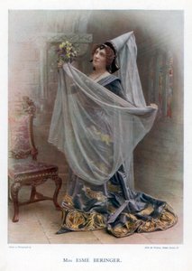 Esme Beringer, brytyjska aktorka, 1901.